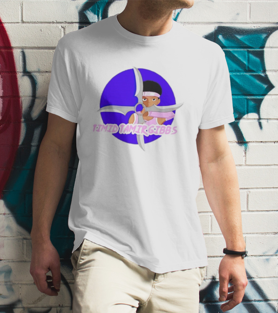 Timid Tamir Gibbs Windmill Shuriken Ninja T-Shirt