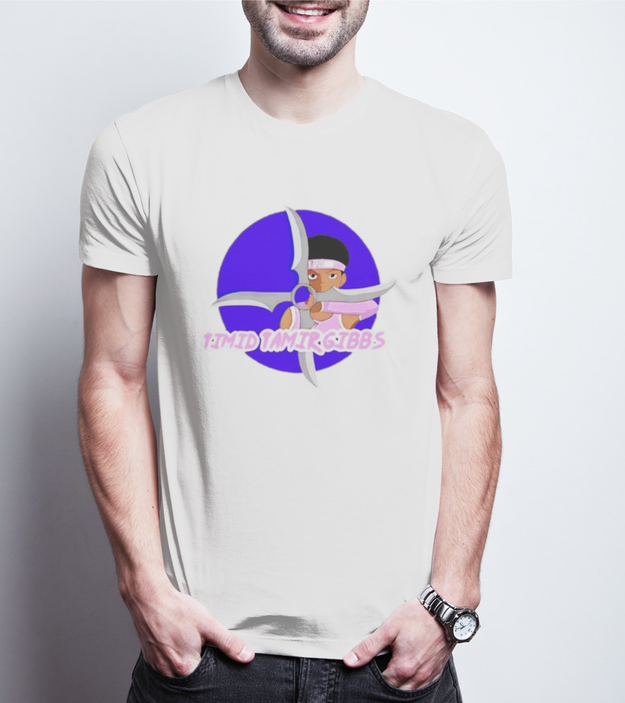 Timid Tamir Gibbs Windmill Shuriken Ninja T-Shirt