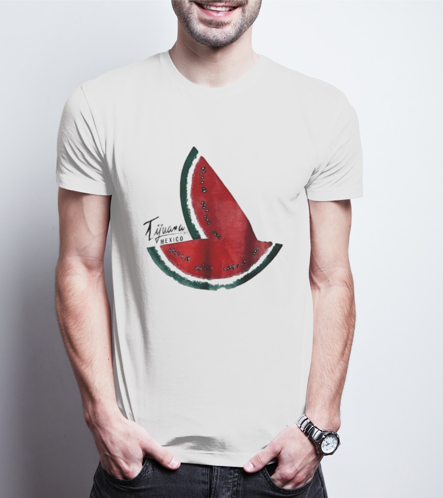 Tijuana Mexico Watermelon Summer Snack Souvenir T-Shirt
