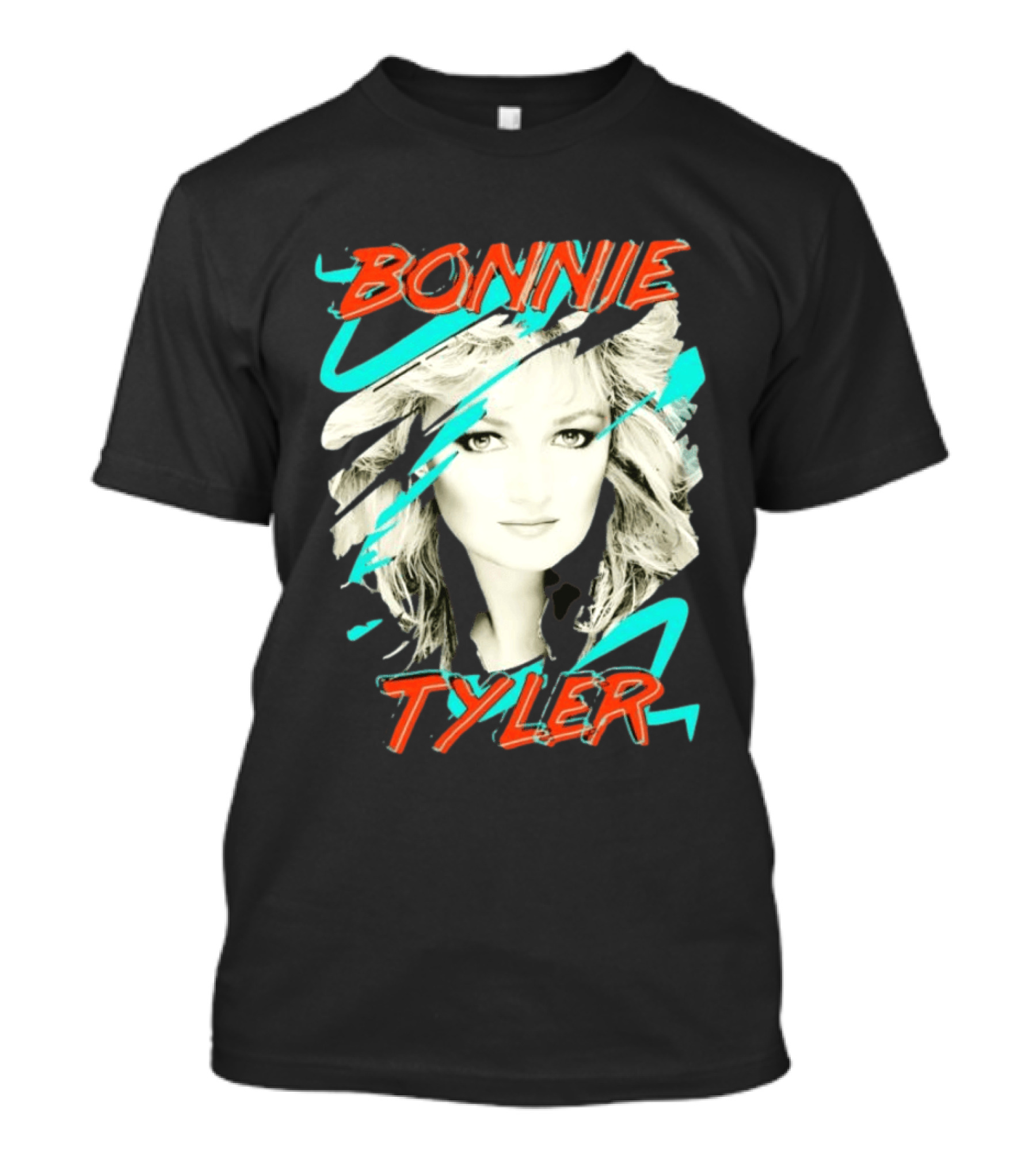 Bonnie Tyler 80s Pop Music Star T-Shirt