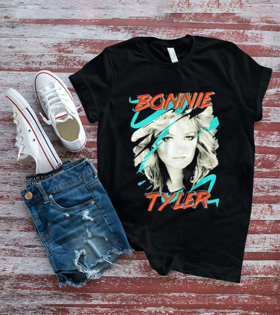 Bonnie Tyler 80s Pop Music Star T-Shirt