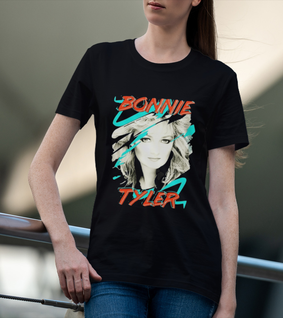 Bonnie Tyler 80s Pop Music Star T-Shirt