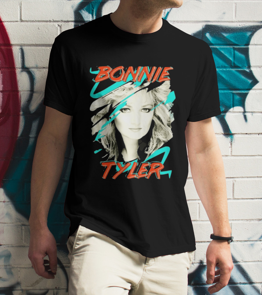 Bonnie Tyler 80s Pop Music Star T-Shirt