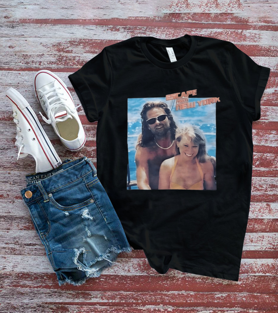 Captain Ron Kurt Russell Mary Kay Place Escape From New York 1992 T-Shirt