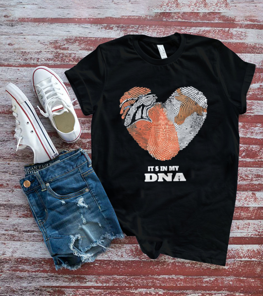Fingerprint Heart It's In My DNA T-Shirt