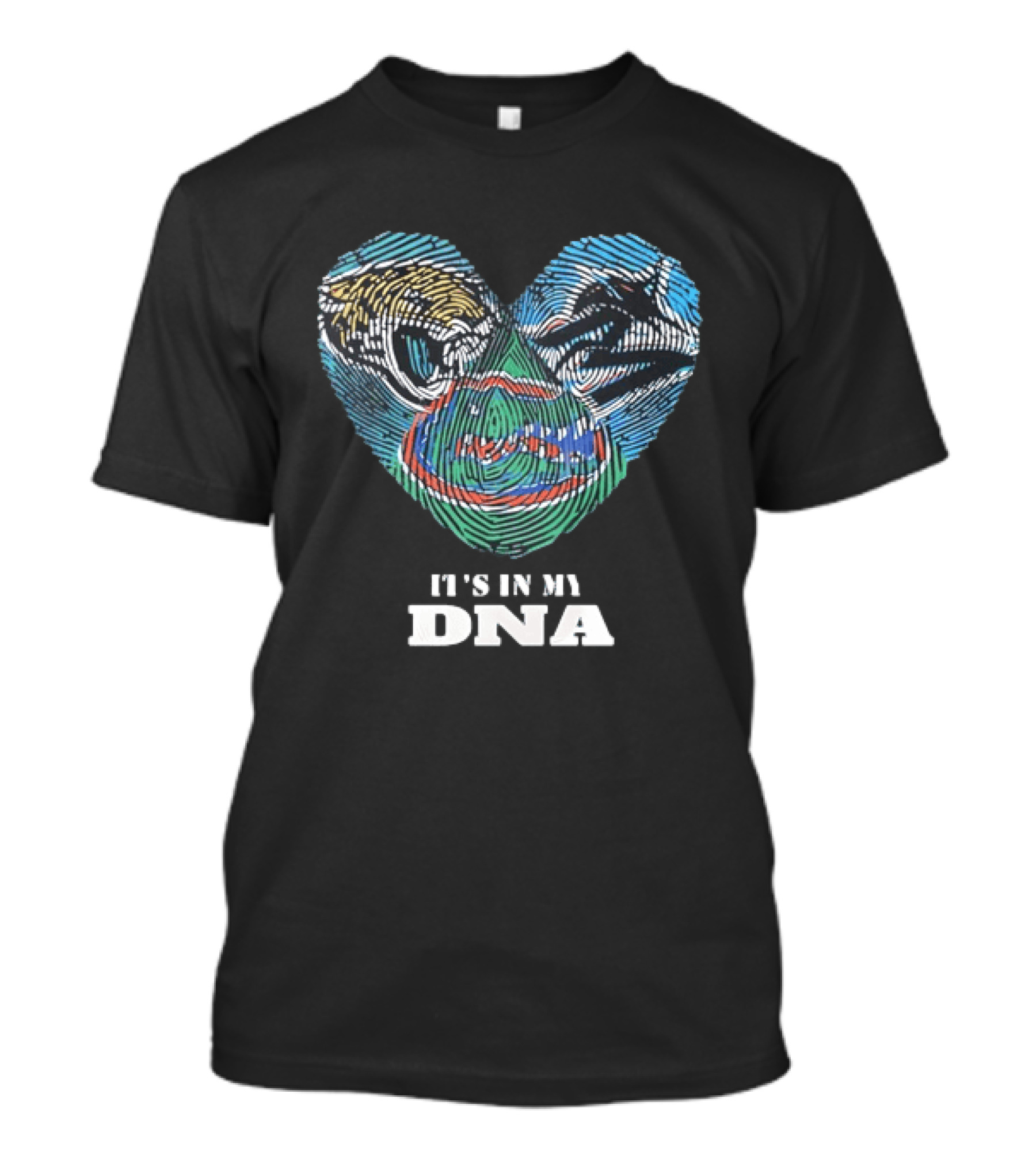 Florida Gators It's In My DNA Heart T-Shirt