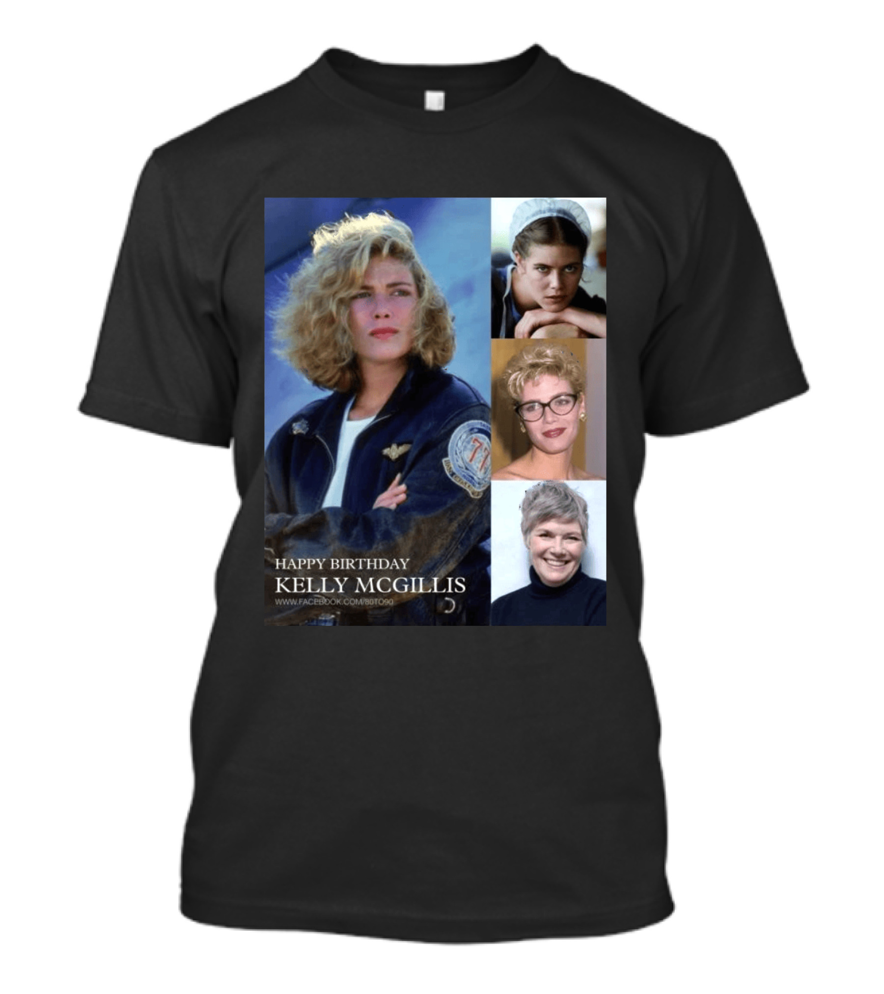 Happy Birthday Kelly McGillis Photos Compilation T-Shirt