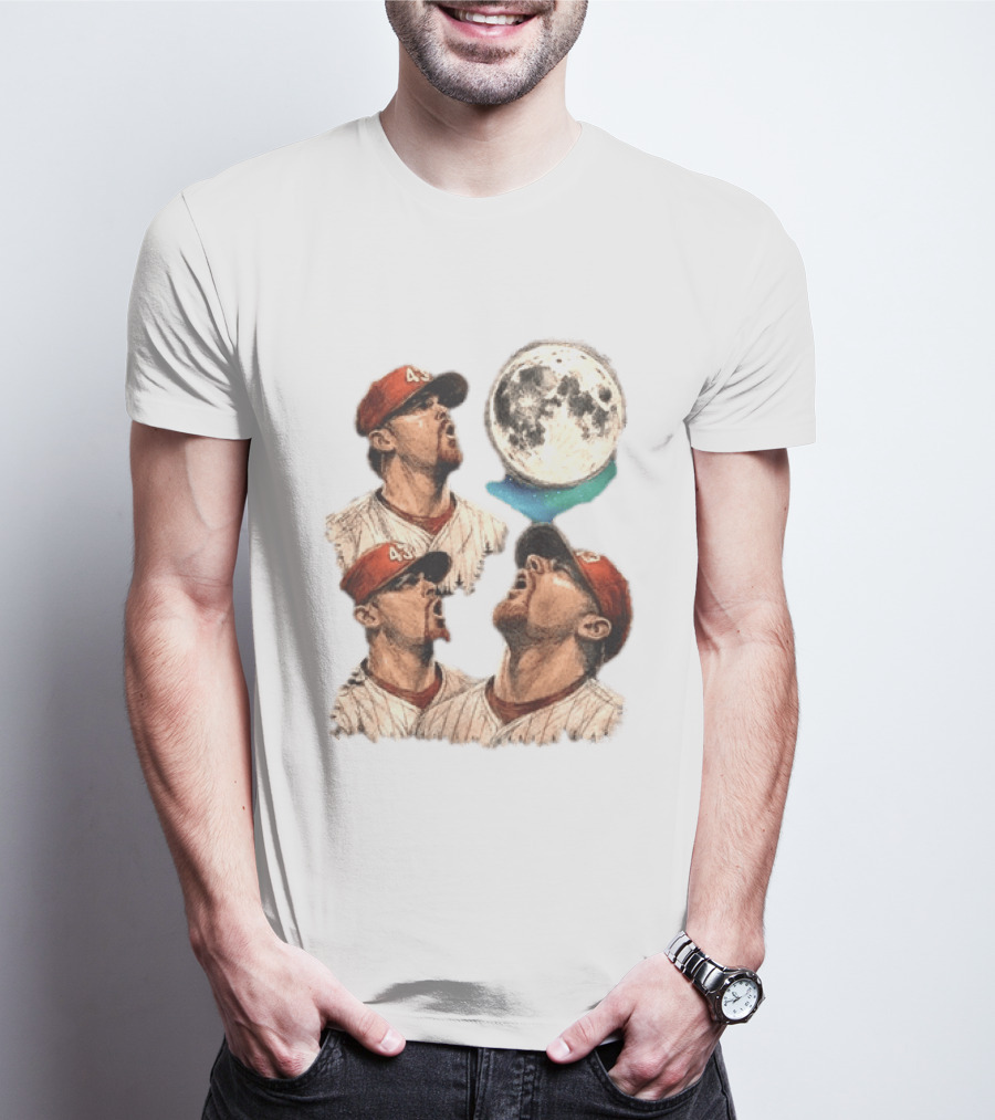 Patrick Sandoval 43 Los Angeles Angels MLB Baseball Moon Northern Lights T-Shirt