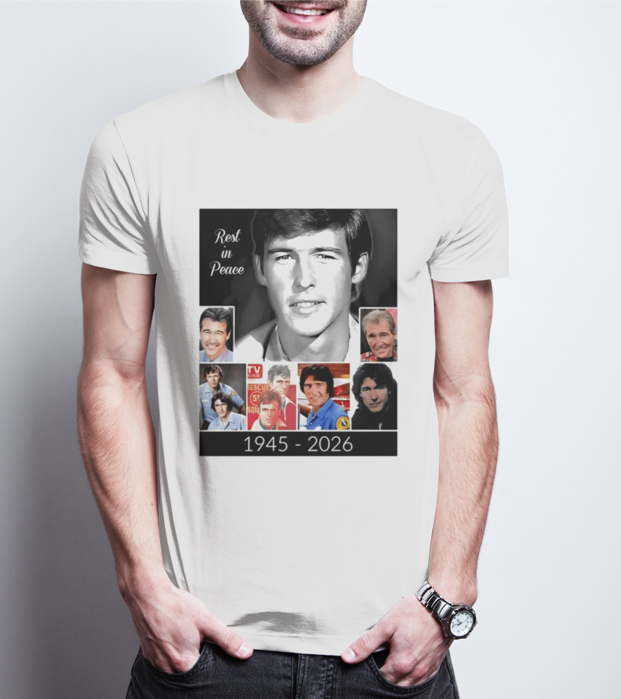 Rest In Peace Randolph Mantooth 1945 2026 Rescue Squad Tribute Images T-Shirt