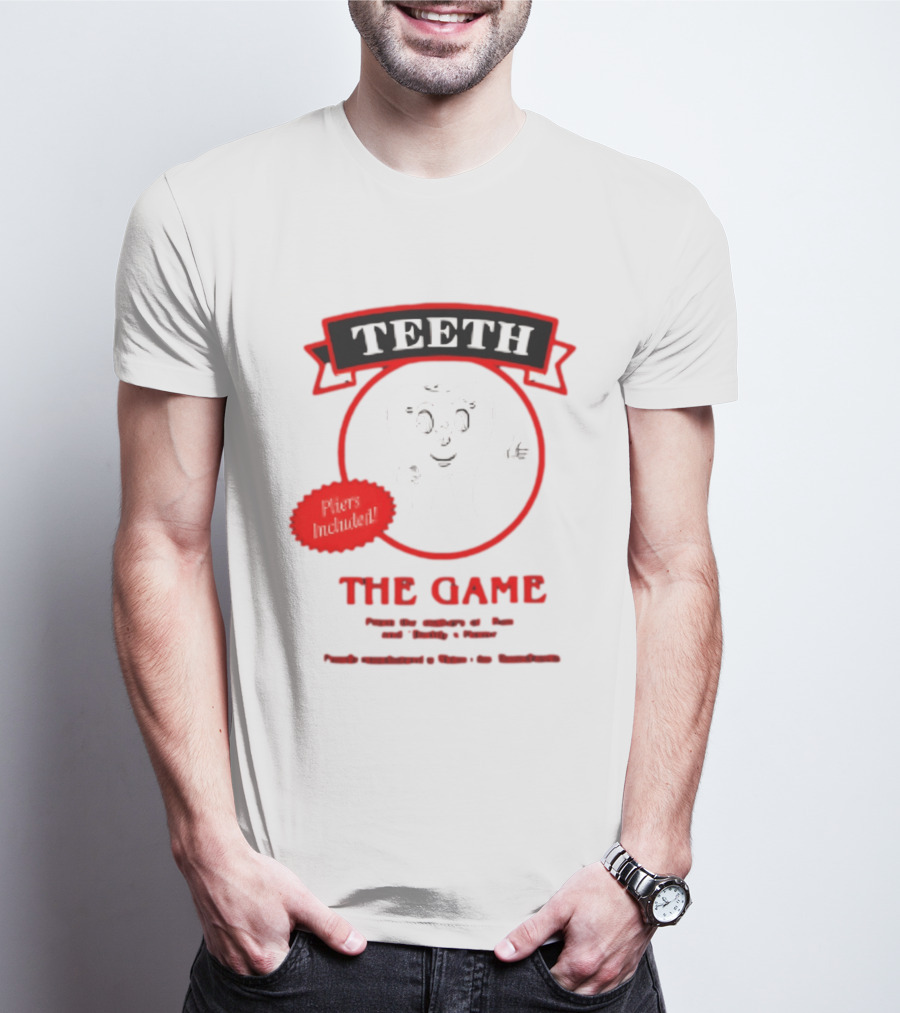 Teeth The Game Pliers Included From The Authors Of Widow's Bay Board Game T-Shirt
