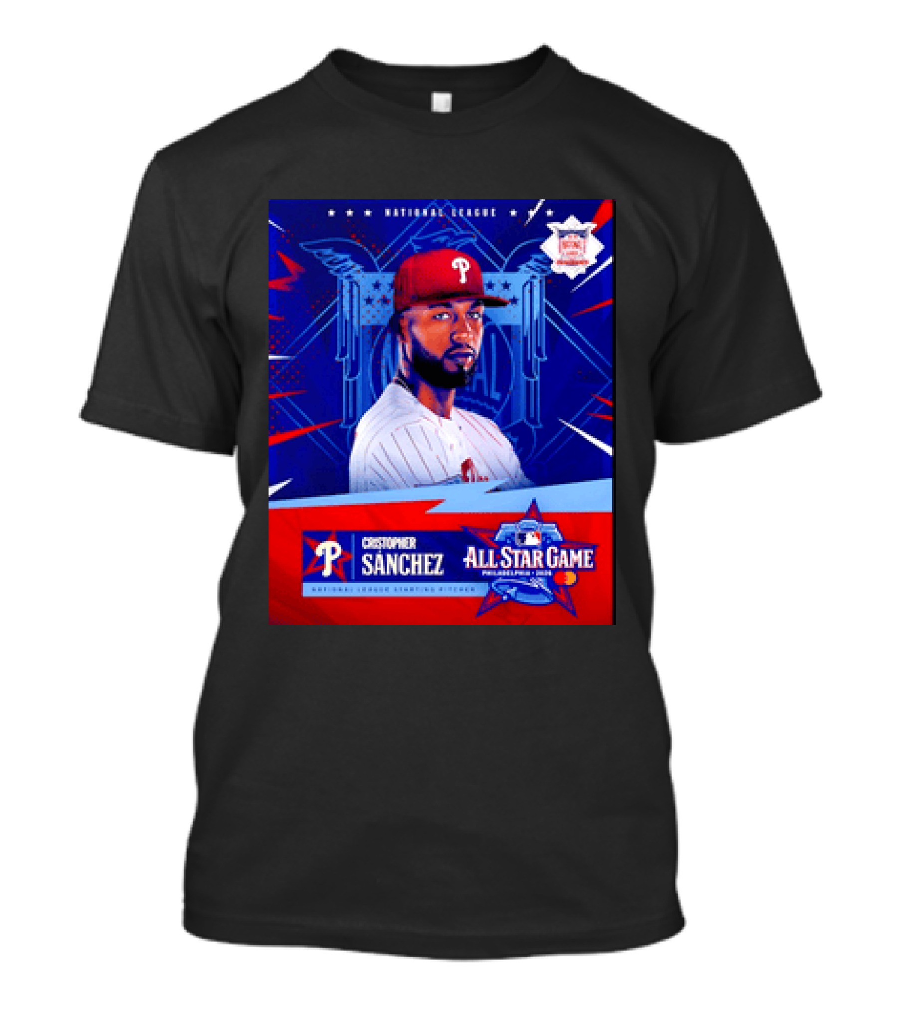 Cristopher Sánchez Philadelphia National League All Star Game 2026 T-Shirt