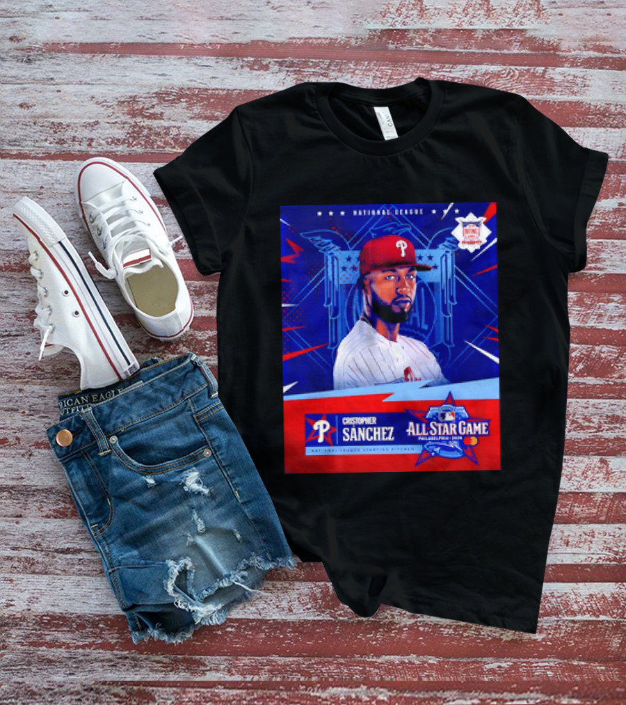 Cristopher Sánchez Philadelphia National League All Star Game 2026 T-Shirt