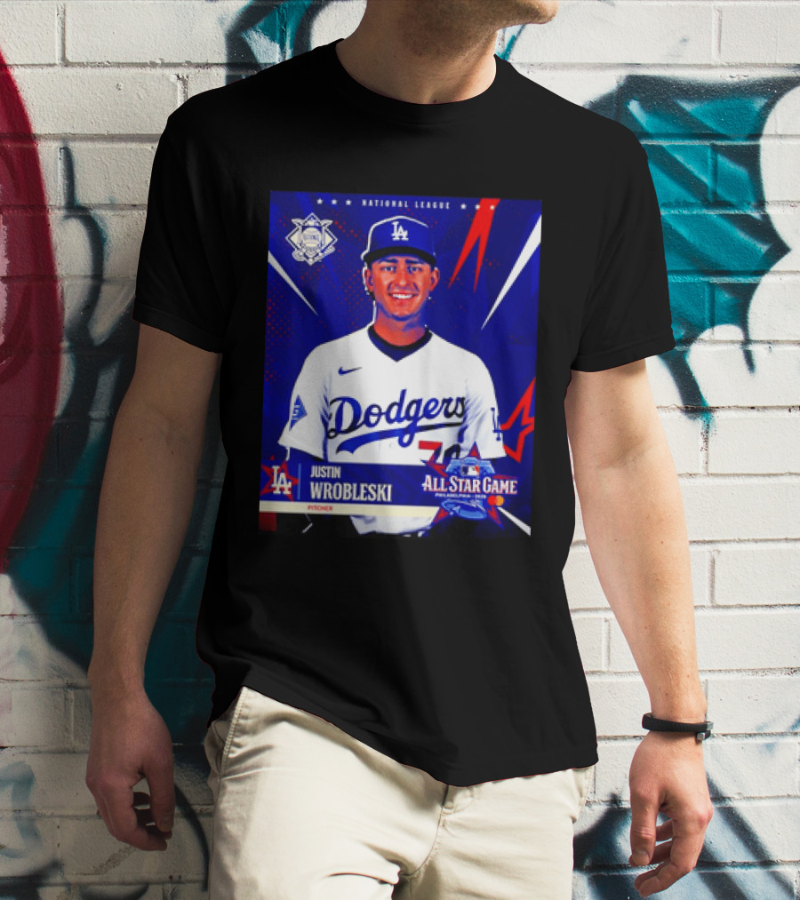 Justin Wrobleski Los Angeles Dodgers 2026 All Star Game National League T-Shirt