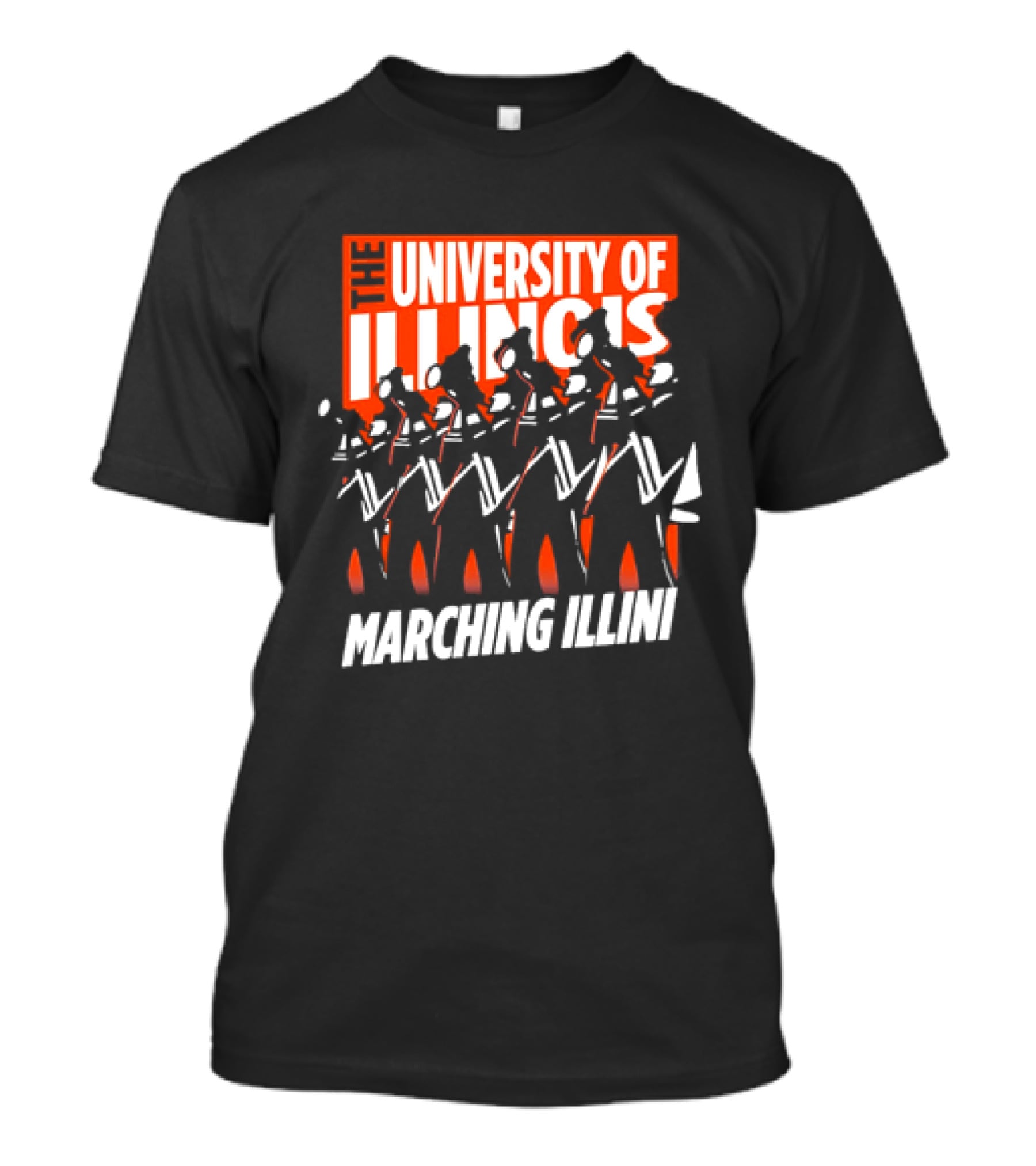 The University Of Illinois Marching Illini Band T-Shirt