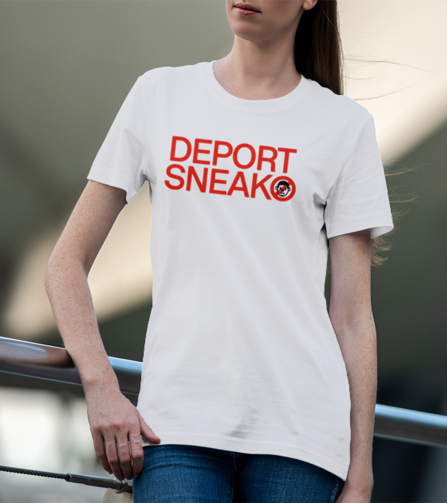 Deport Sneako Nick Fuentes Store Red T-Shirt