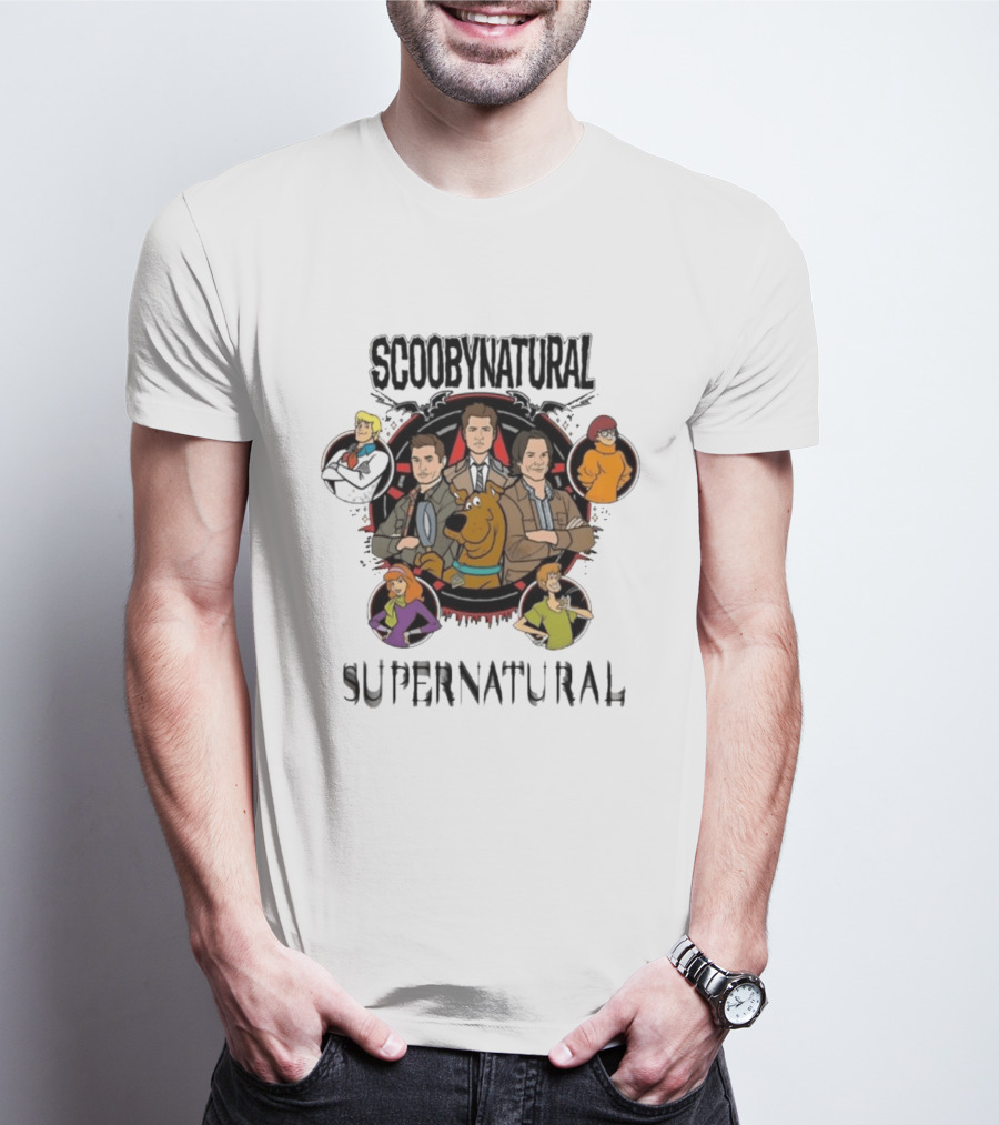 Scoobynatural Supernatural Crossover Featuring Iconic Characters For Fans Of Both Worlds T-Shirt
