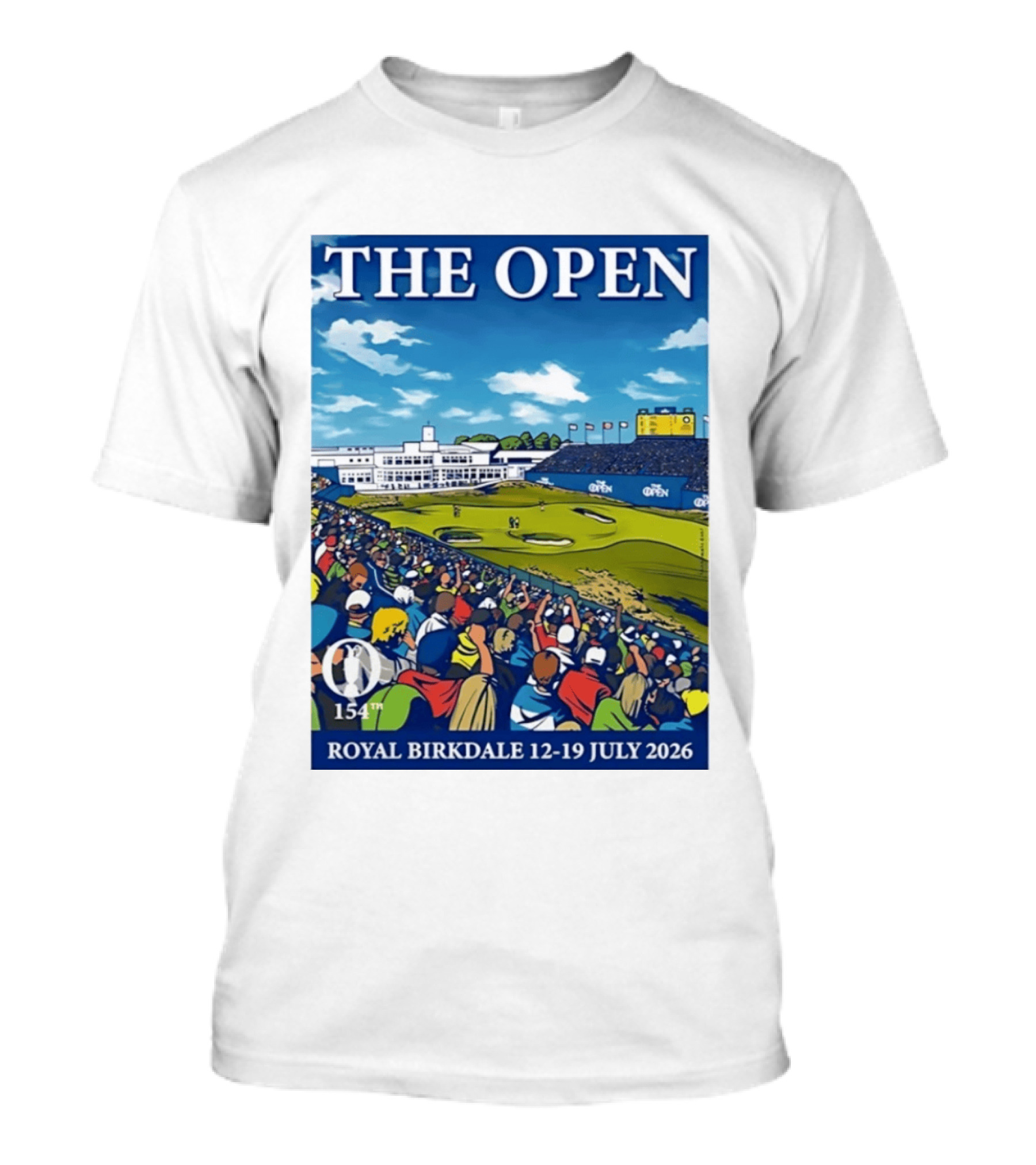 The Open Royal Birkdale 154th 12 19 July 2026 Golf Tournament T-Shirt