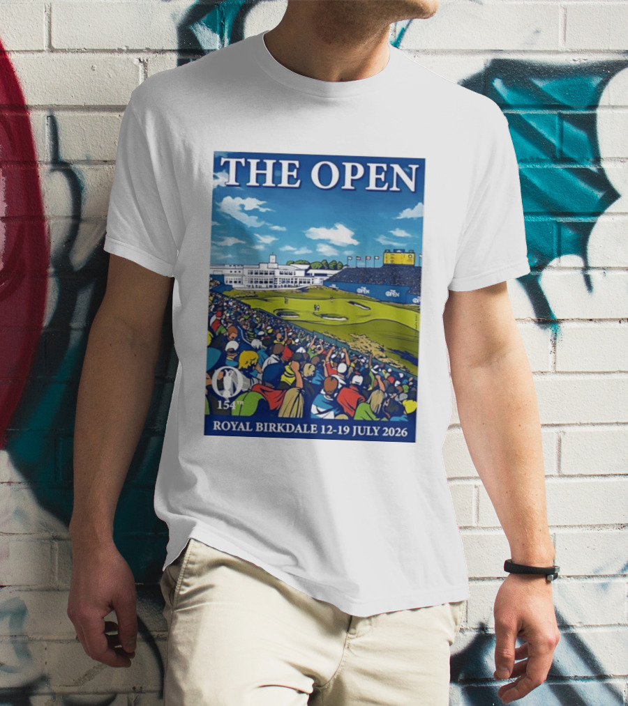 The Open Royal Birkdale 154th 12 19 July 2026 Golf Tournament T-Shirt