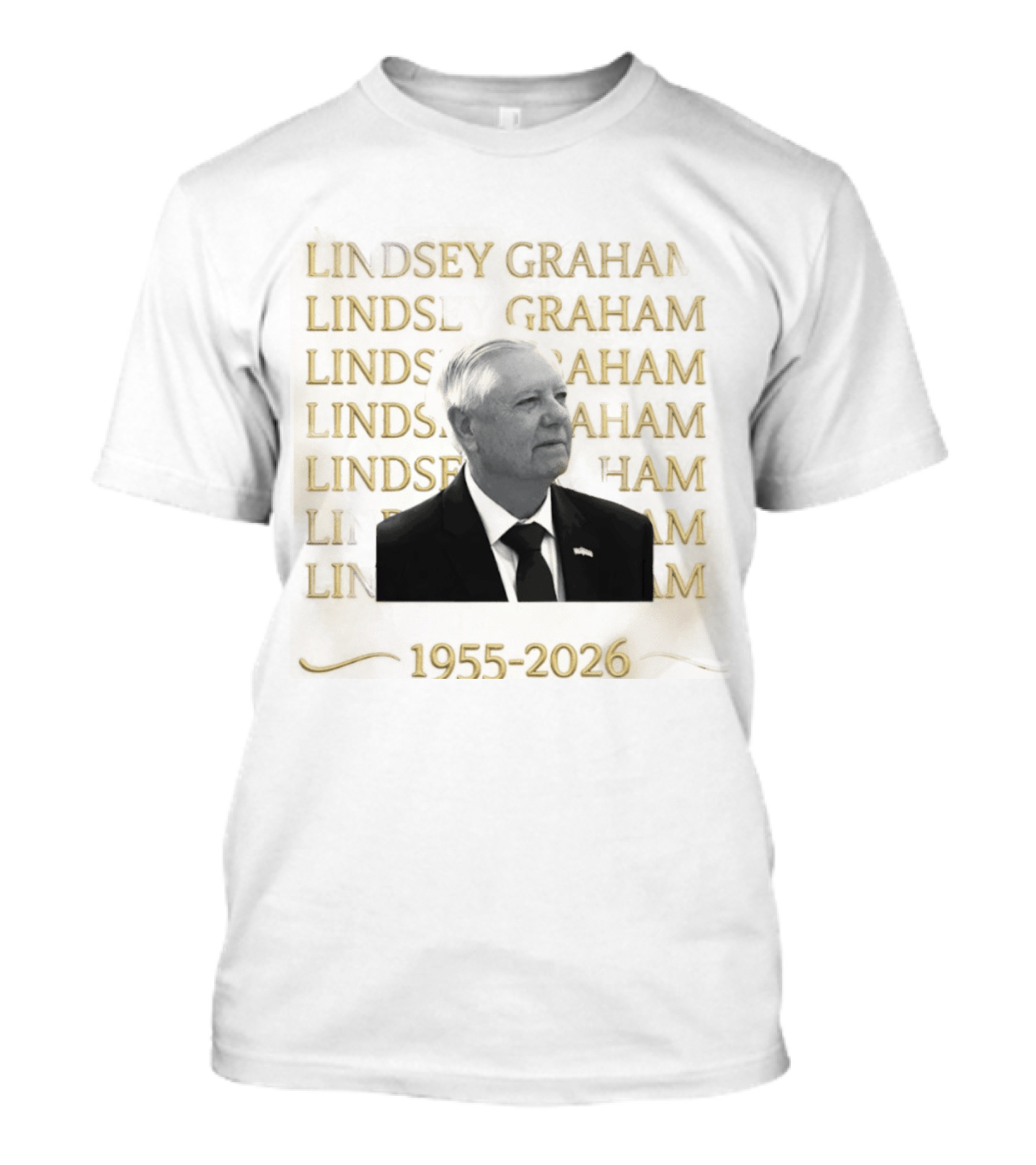 Lindsey Graham South Carolina Senator Memorial 1955 2026 T-Shirt