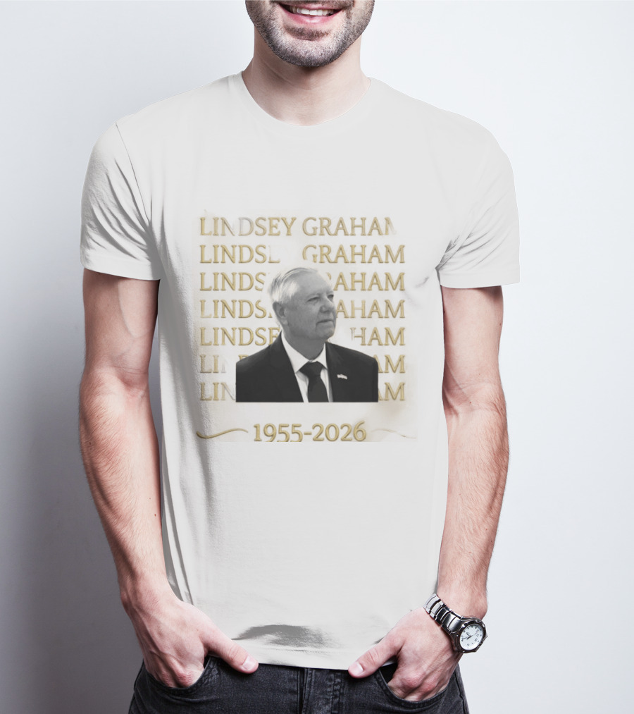 Lindsey Graham South Carolina Senator Memorial 1955 2026 T-Shirt