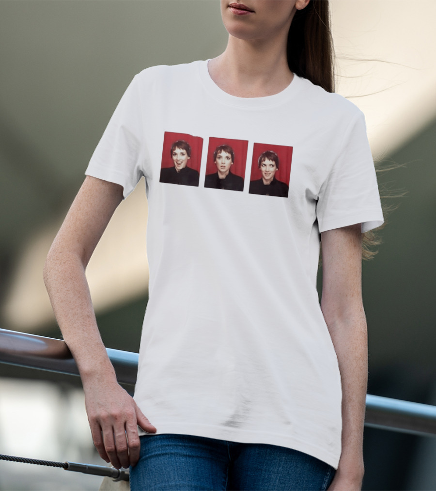 Winona Ryder 90s Photo Booth Strip Nostalgia Actress Vintage Aesthetic T-Shirt