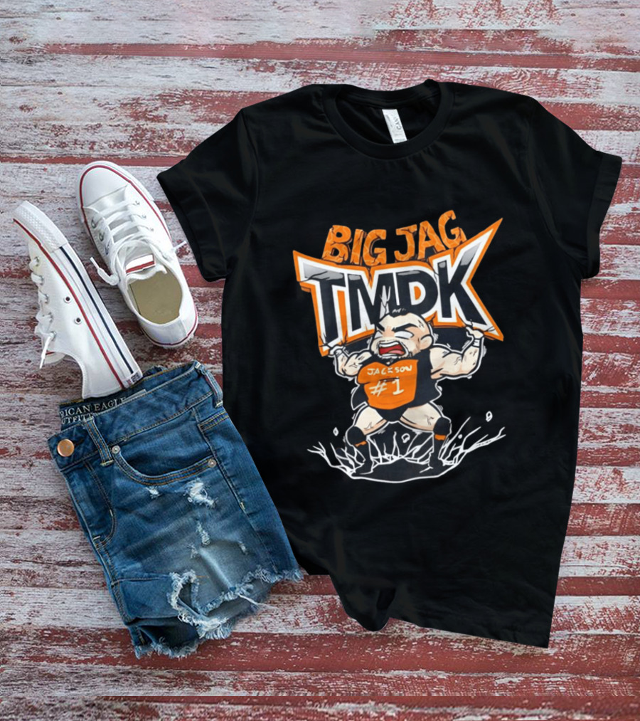 Big Jag TMDK Cartoon Wrestler Jackson #1 T-Shirt