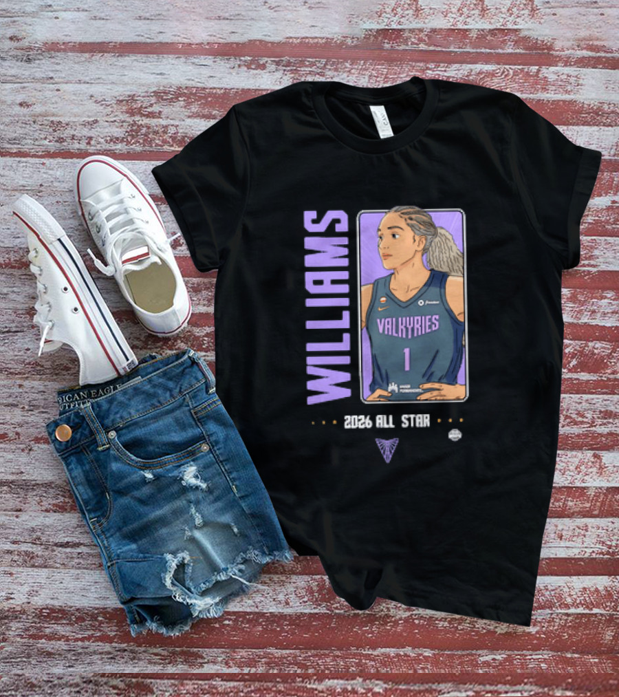 Golden State Valkyries Gabby Williams 2026 WNBA All Star Williams 1 T-Shirt