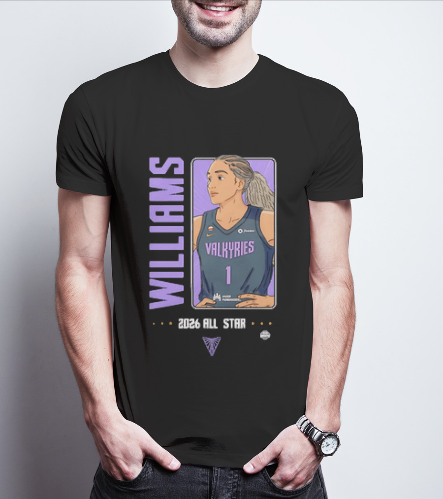 Golden State Valkyries Gabby Williams 2026 WNBA All Star Williams 1 T-Shirt
