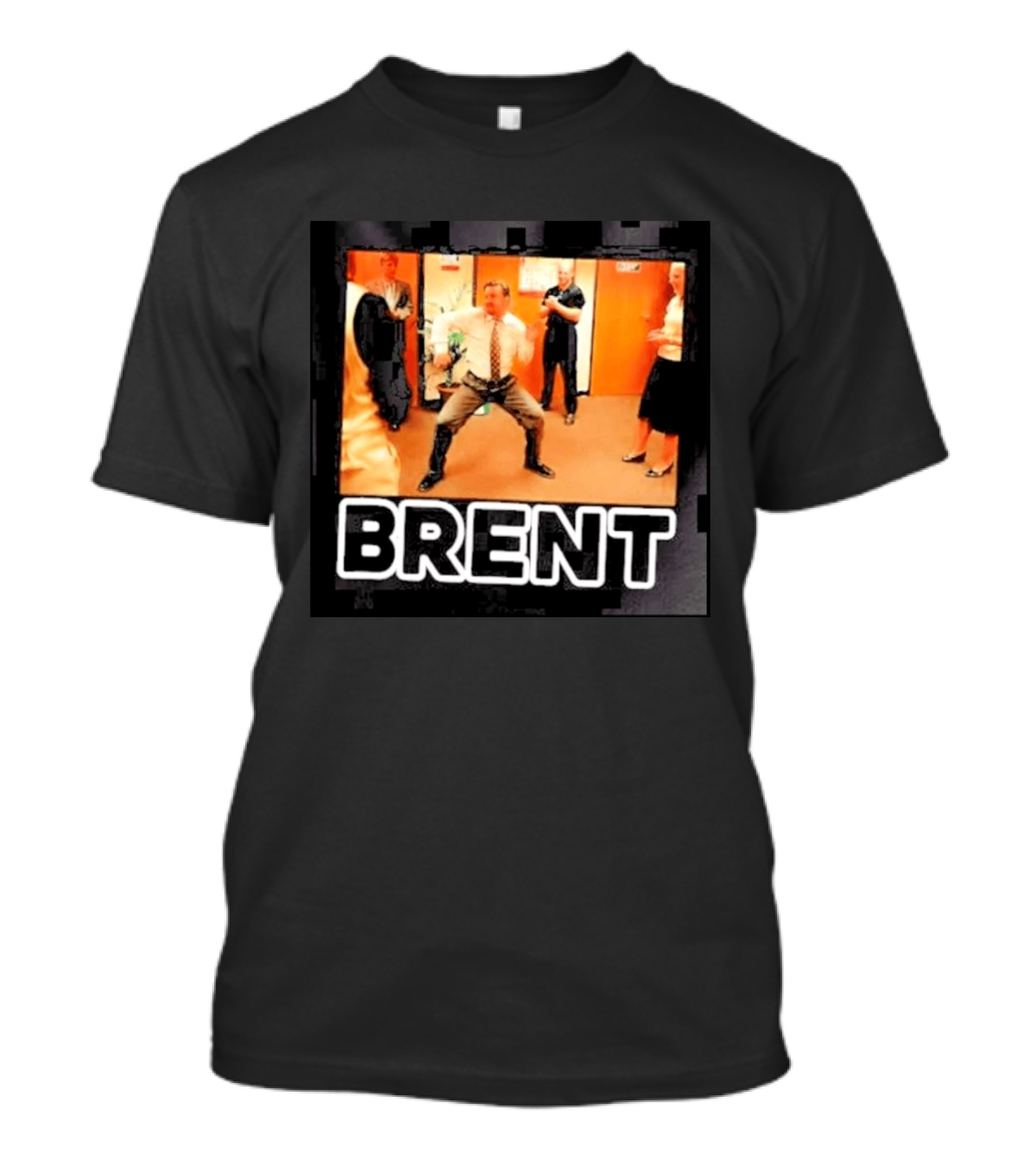 David Brent Iconic Dance Scene From The Office UK Series T-Shirt