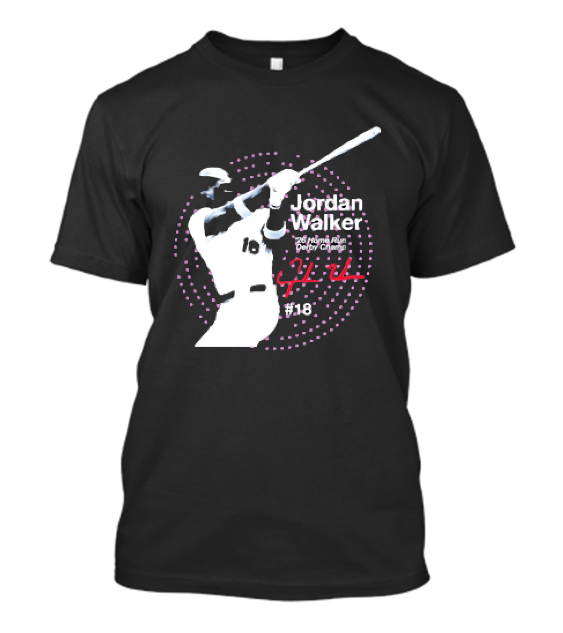 Jordan Walker Home Run Derby Champ St. Louis Cardinals #18 T-Shirt