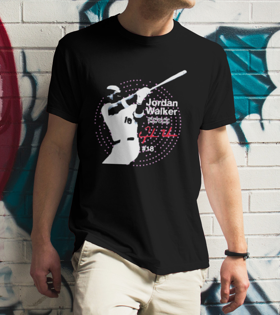 Jordan Walker Home Run Derby Champ St. Louis Cardinals #18 T-Shirt