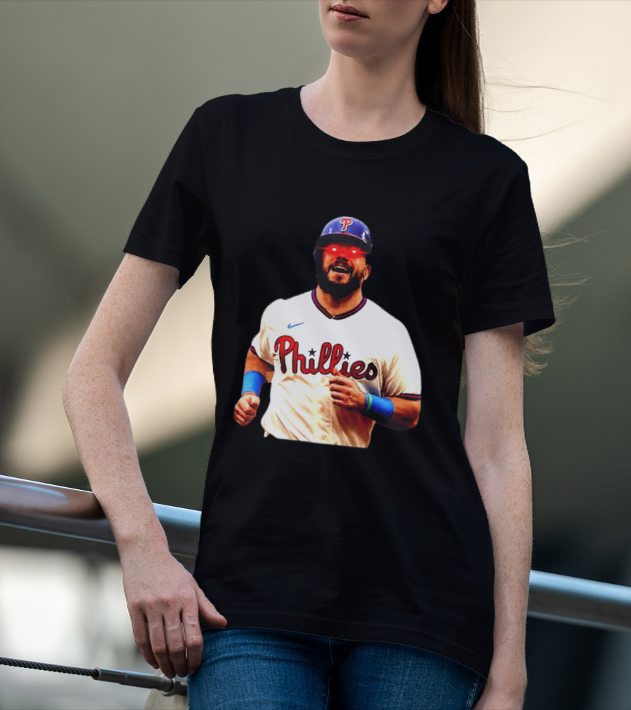 Philadelphia Phillies Kyle Schwarber Dark Brandon MLB T-Shirt