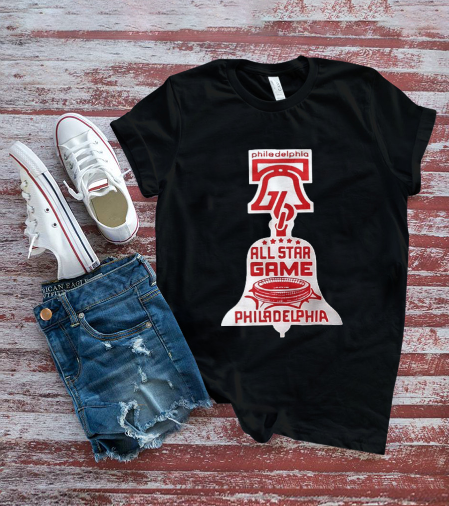 Philadelphia 76 All Star Game Liberty Bell Stadium T-Shirt