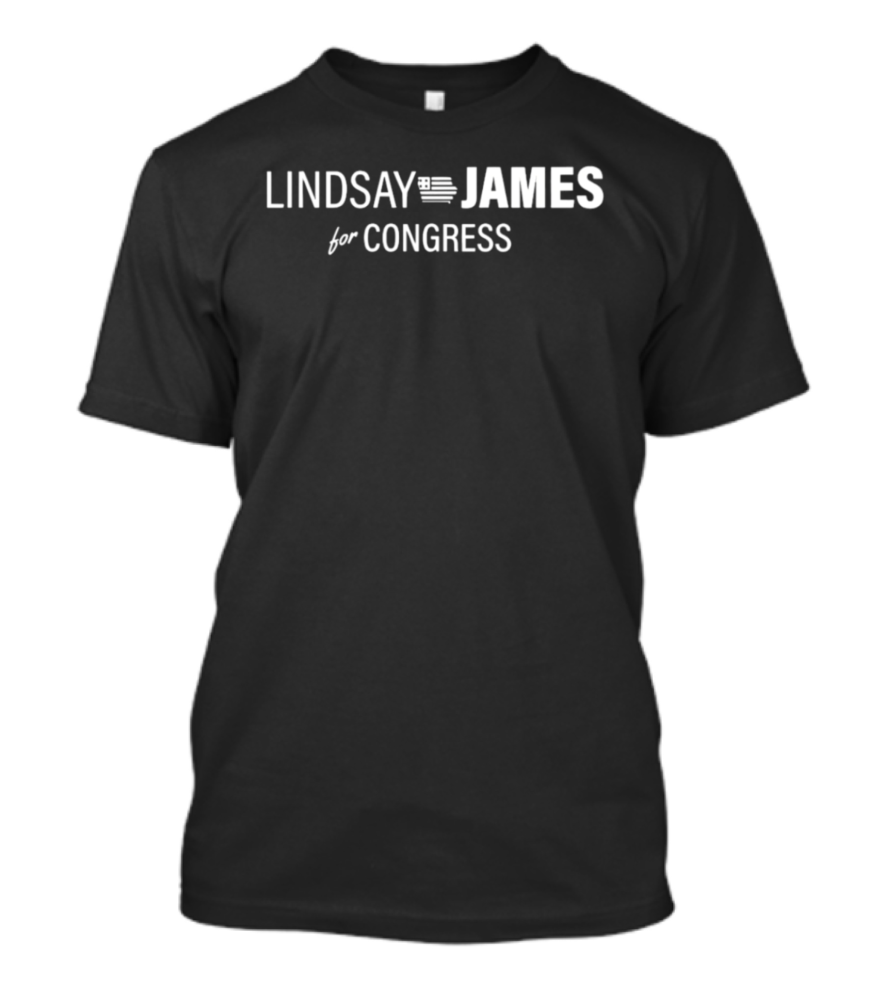 Lindsay Iowa James For Congress Campaign T-Shirt