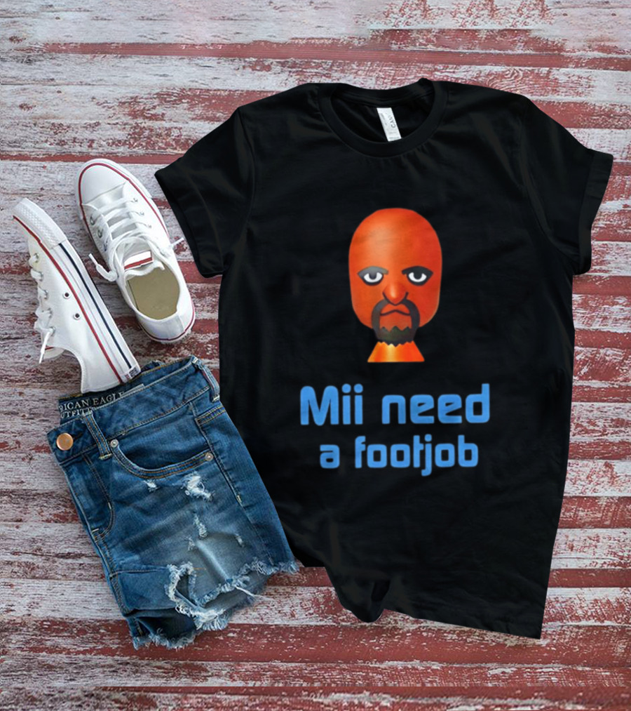 Wii Sports Mii Need A Footjob T-Shirt