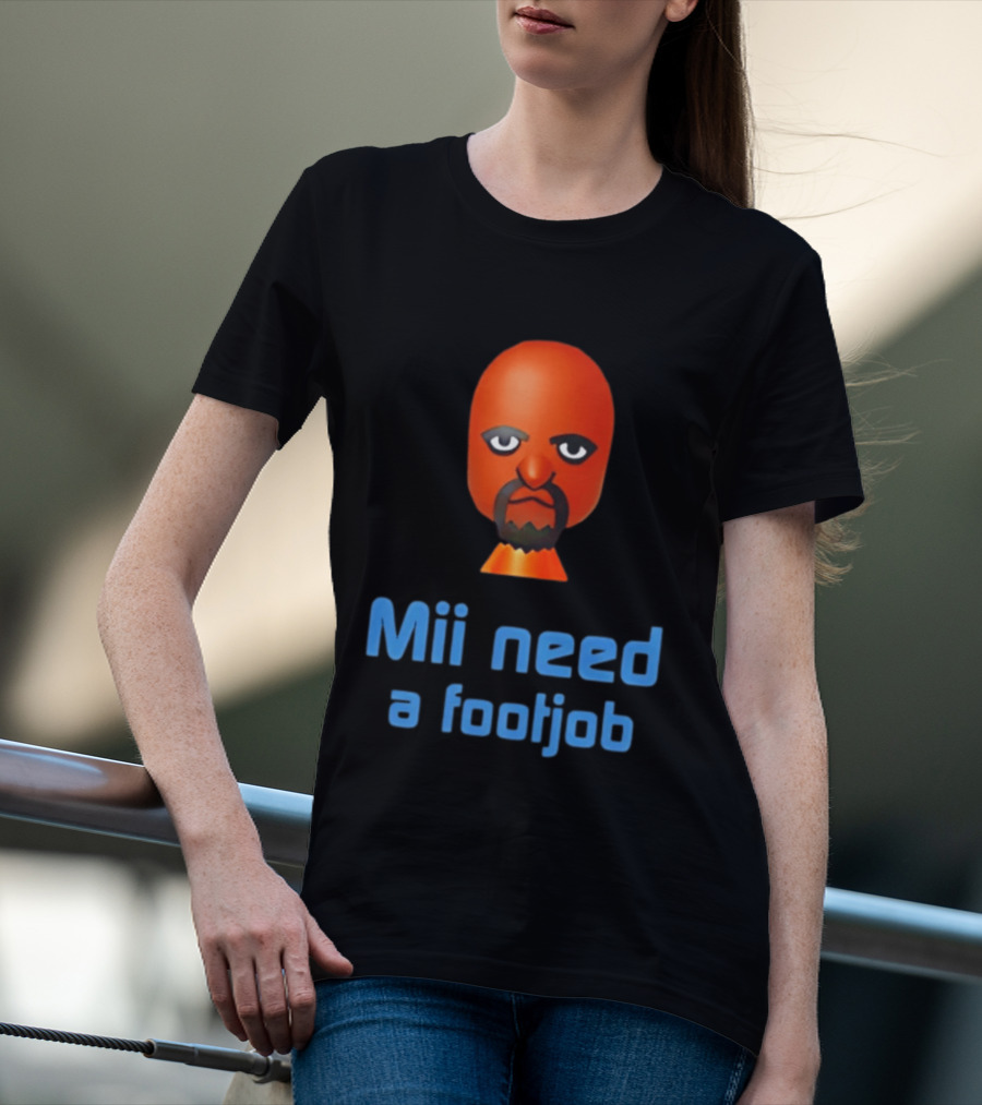 Wii Sports Mii Need A Footjob T-Shirt
