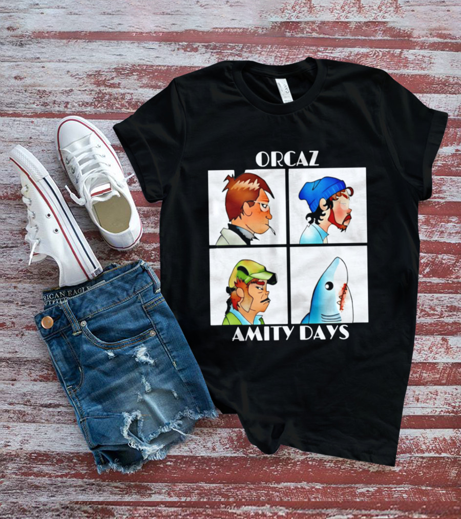 Orcaz Amity Days Demon Days Jaws T-Shirt