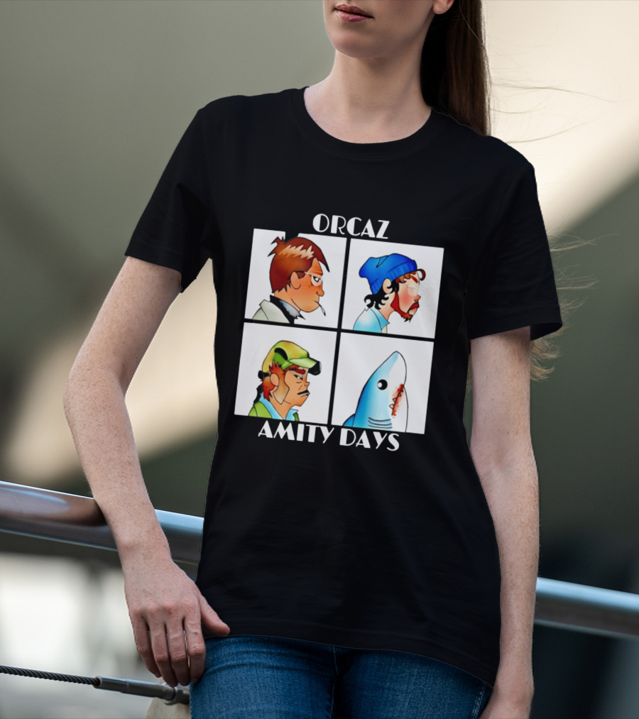 Orcaz Amity Days Demon Days Jaws T-Shirt
