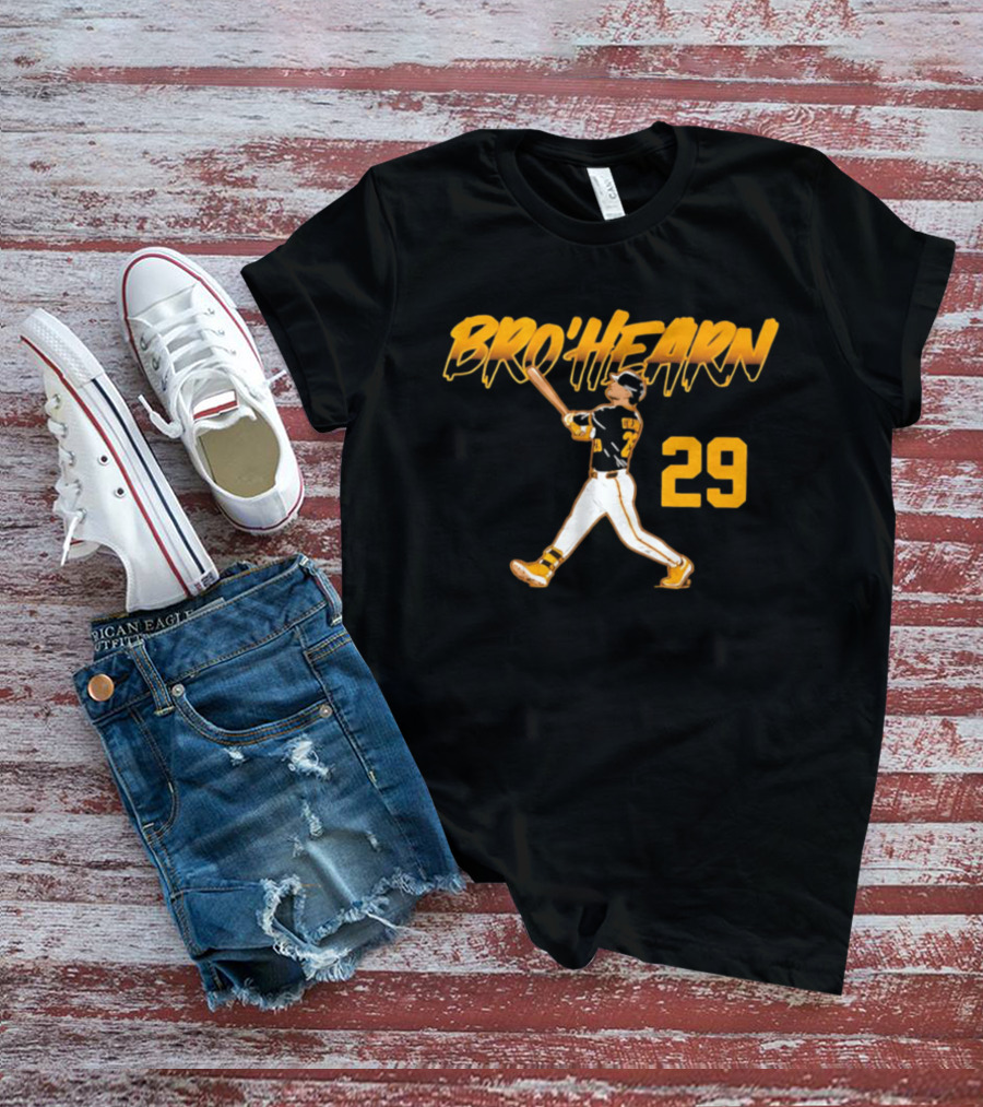 Bro'Hearn 29 Baseball Player T-Shirt