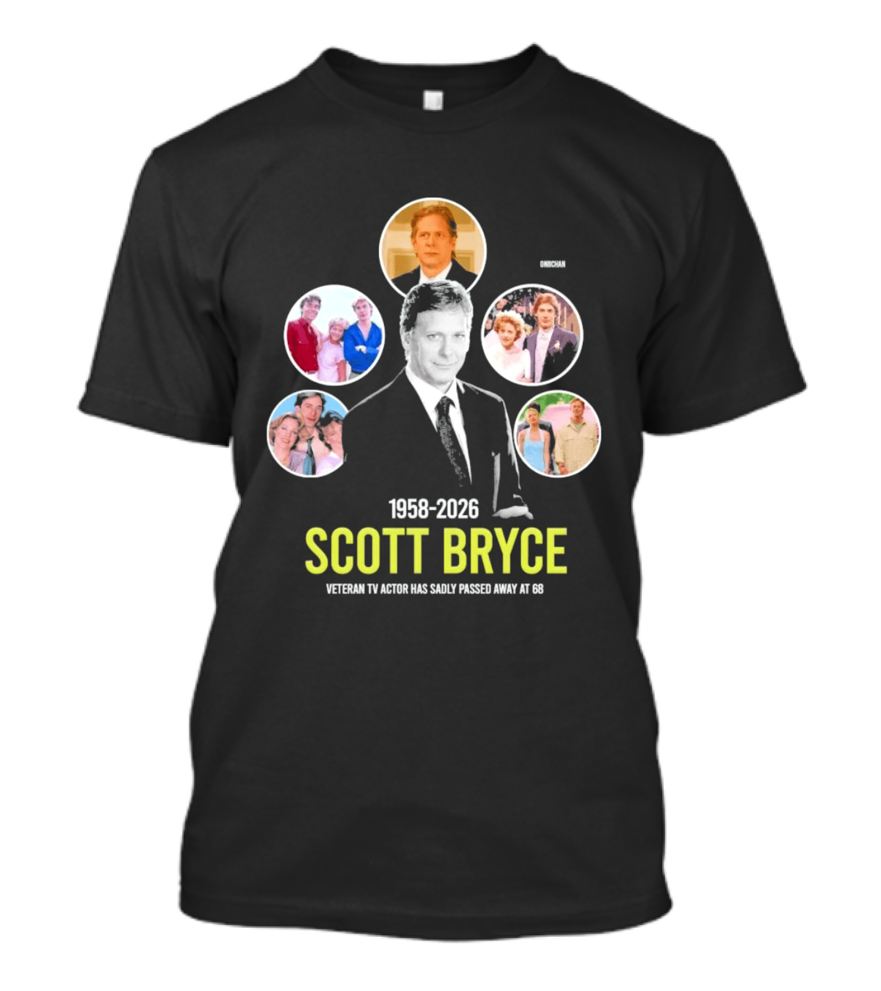 Scott Bryce 1958 2026 Veteran TV Actor Remembered T-Shirt