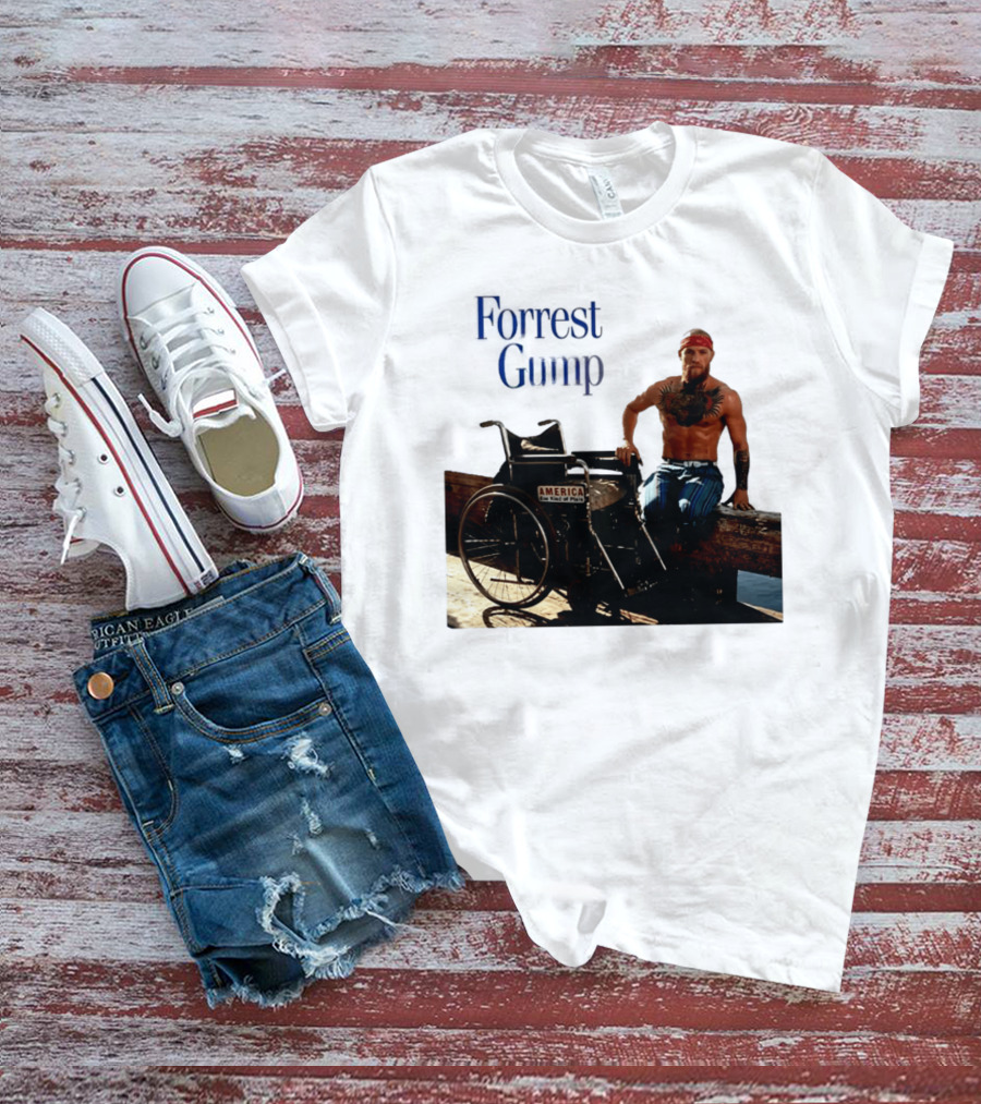 Forrest Gump Conor McGregor America One Kind Of Place T-Shirt