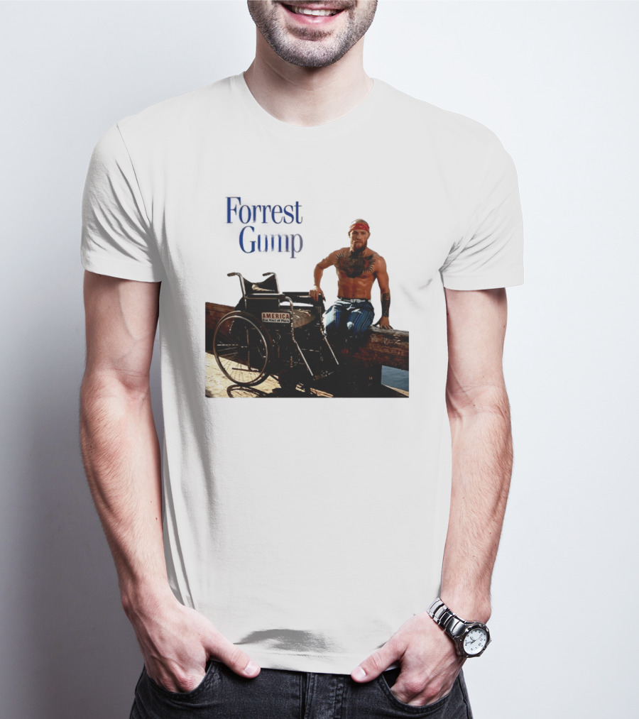 Forrest Gump Conor McGregor America One Kind Of Place T-Shirt