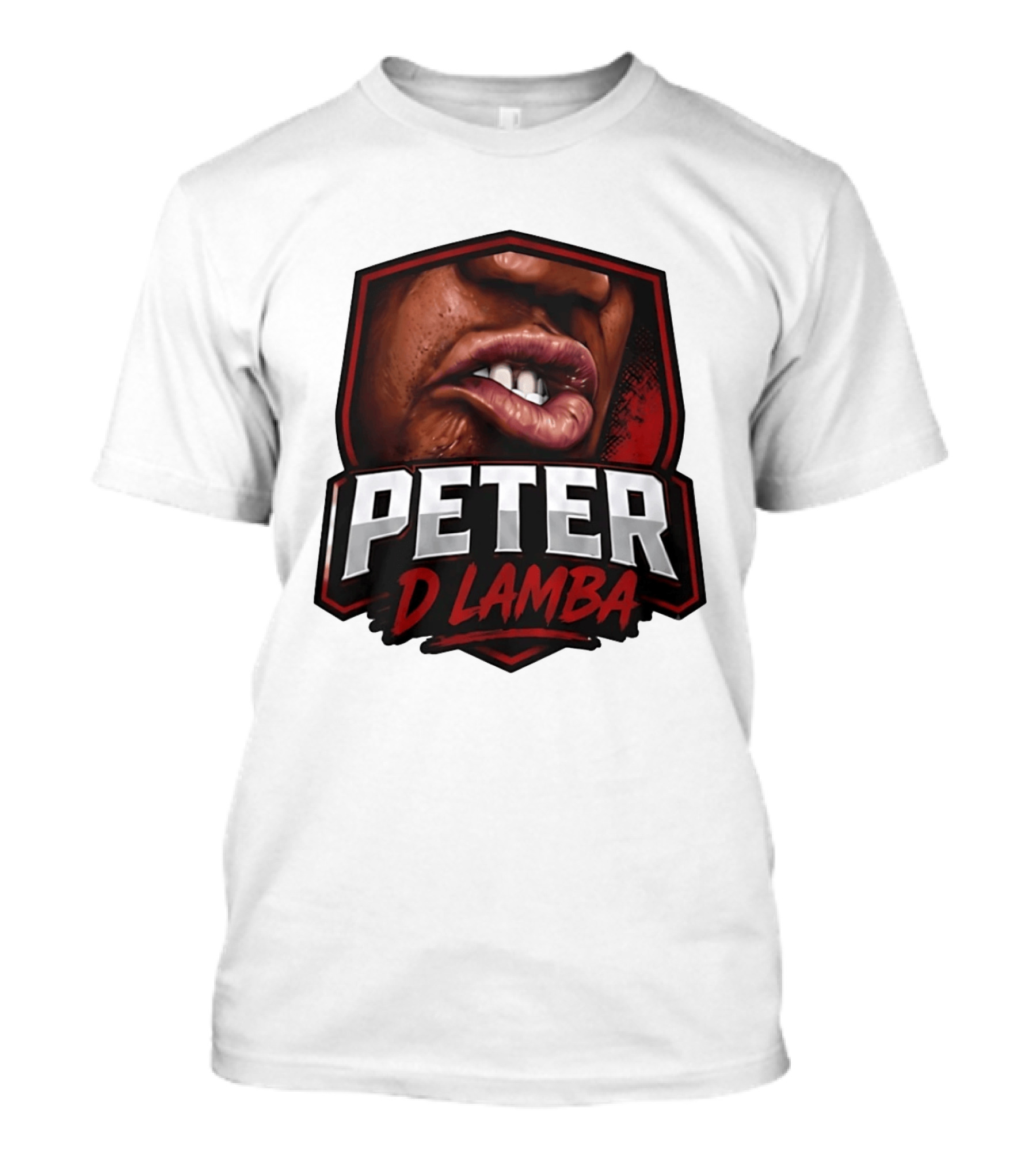 Peter D Lamba Nigerian Politics Satire Streetwear Bold Expression T-Shirt