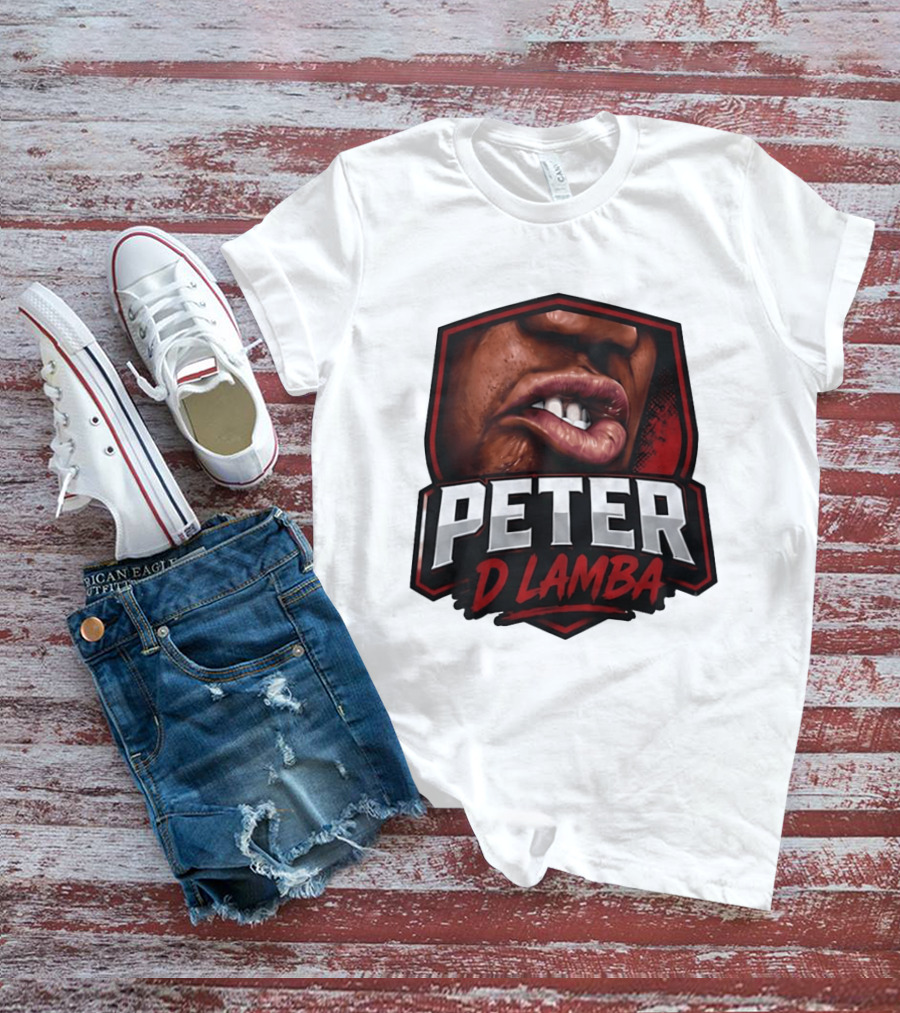 Peter D Lamba Nigerian Politics Satire Streetwear Bold Expression T-Shirt