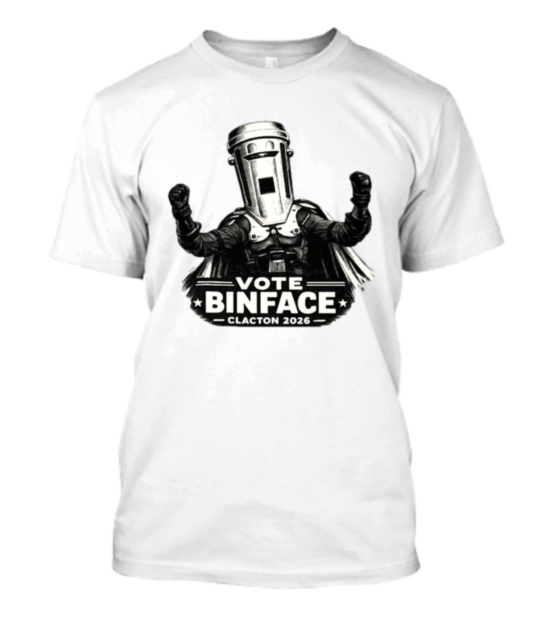 Vote Binface Clacton 2026 UK Election Campaign T-Shirt