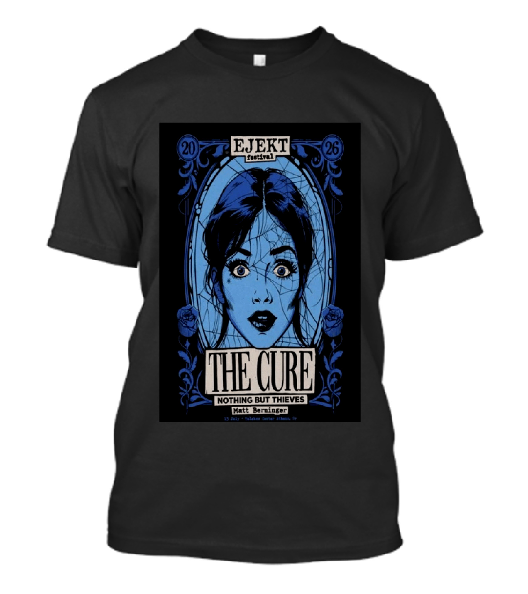 Ejekt Festival 2026 The Cure Nothing But Thieves Marousi Greece T-Shirt