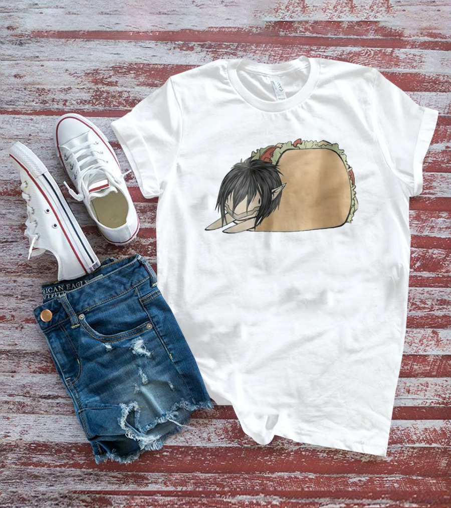 Attack On Titan A Taco On Titan Anime Mashup T-Shirt