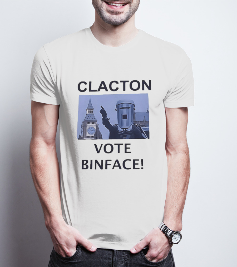 Clacton Count Binface Vote Binface T-Shirt