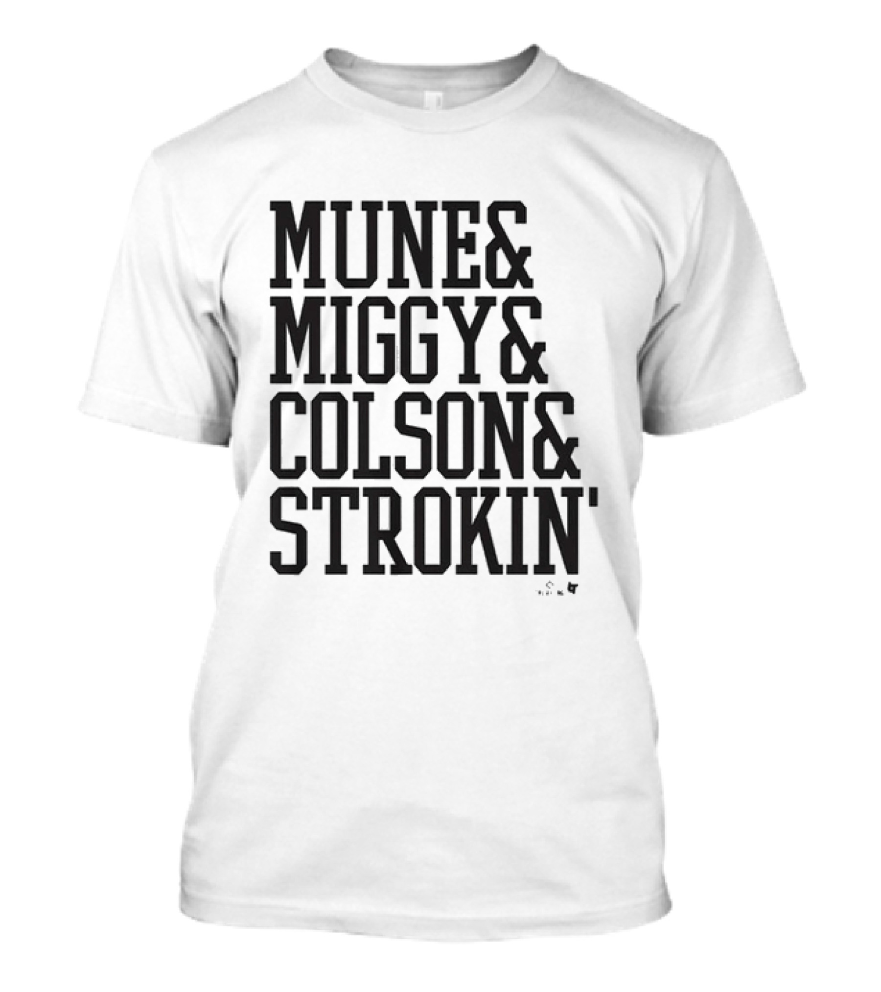 Munetaka Murakami Miguel Vargas Colson Montgomery Mune Miggy Strokin T-Shirt