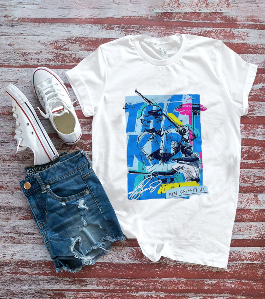 Ken Griffey Jr Seattle Mariners Baseball Legend T-Shirt